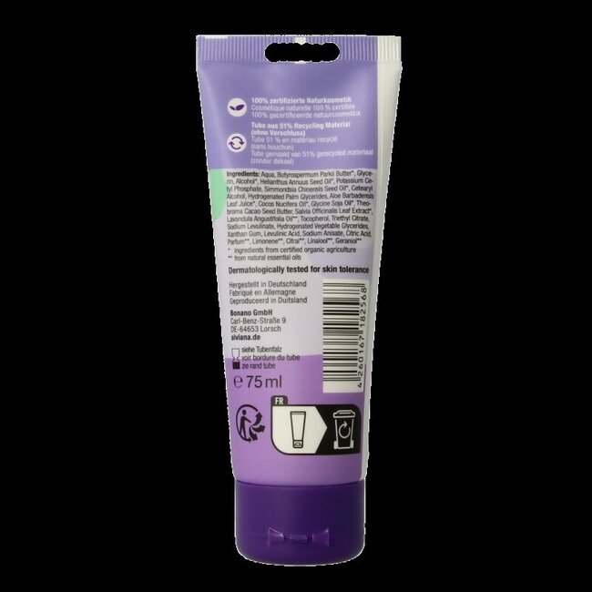 Crème pour les pieds à la sauge 75 ml