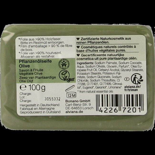 Savon à l'olive 100 g