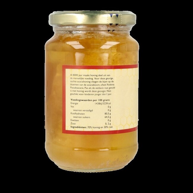 Miel d'acacia en rayon 500 g