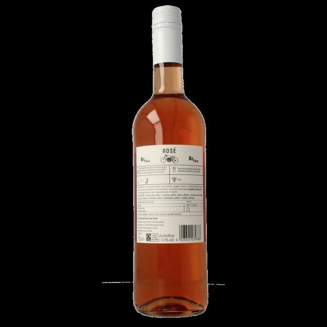 Rosé sans alcool 750 ml