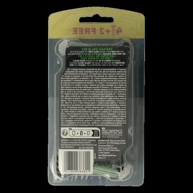 Xtreme III black edition 4+2 stuks 6 Stuks