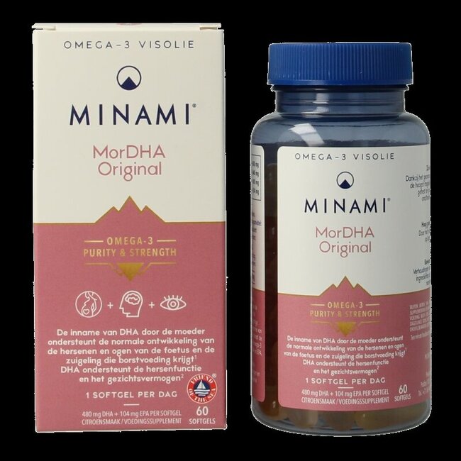 MorDHA original citroensmaak 60 Softgels