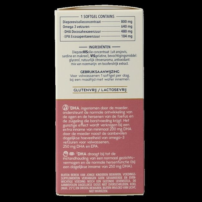 MorDHA original citroensmaak 60 Softgels