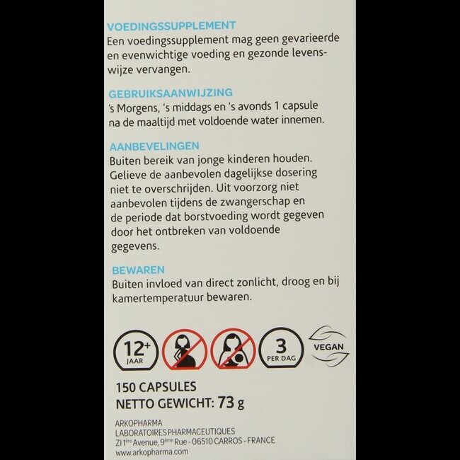 Boswellia 150 gélules végétales