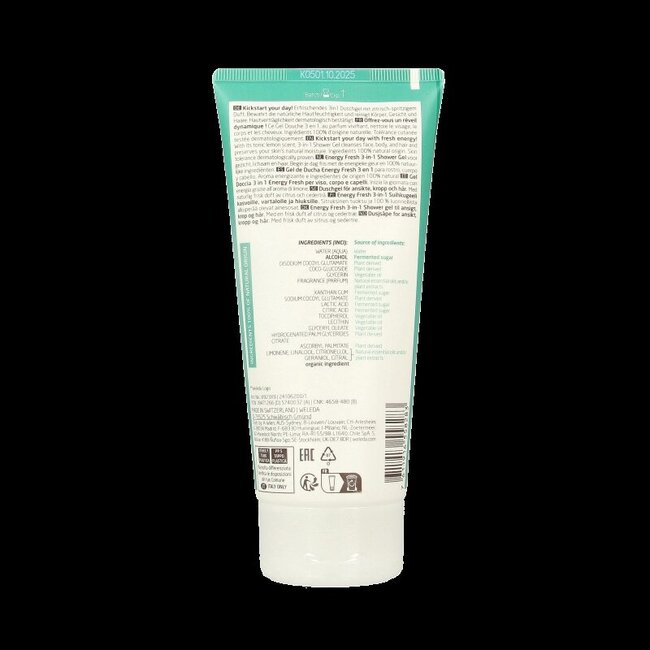 Gel douche Men Energy Fresh 3 en 1 200 ml