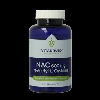 Vitakruid NAC 600 mg N-Acétyl-L-Cystéine 90 gélules végétales