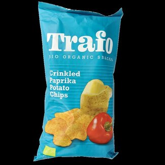 Trafo Chips ondulées au paprika bio 125 g