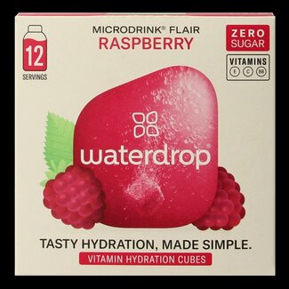 Waterdrop Microdrink flair framboise comprimés effervescents 12 pièces