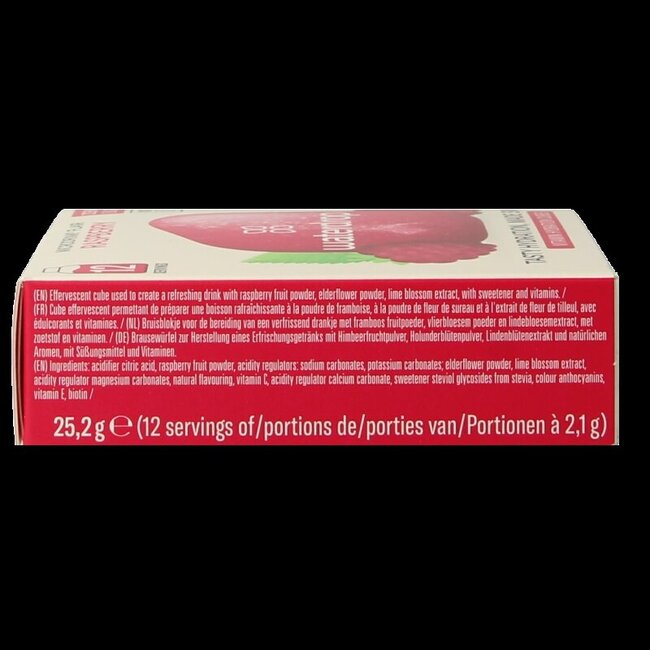 Microdrink flair framboise comprimés effervescents 12 pièces