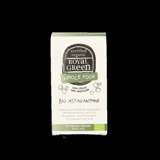 Royal Green Astaxanthine bio 60 gélules végétales