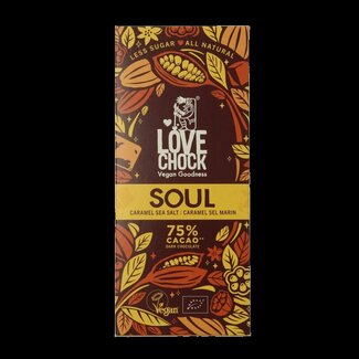 Lovechock Soul caramel sel marin bio 70 g
