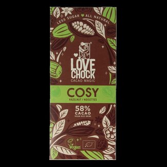 Lovechock Cosy hazelnut bio 70 Gram