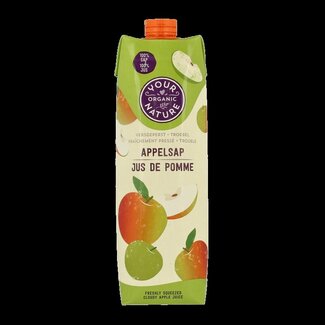 Your Organic Nature Appelsap vers geperst bio 1 Liter