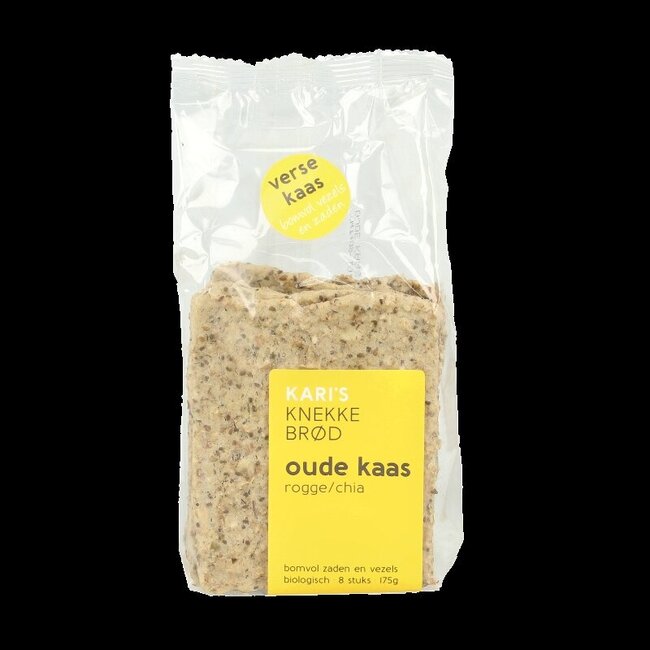 Knekkebrod oude kaas bio 175 Gram