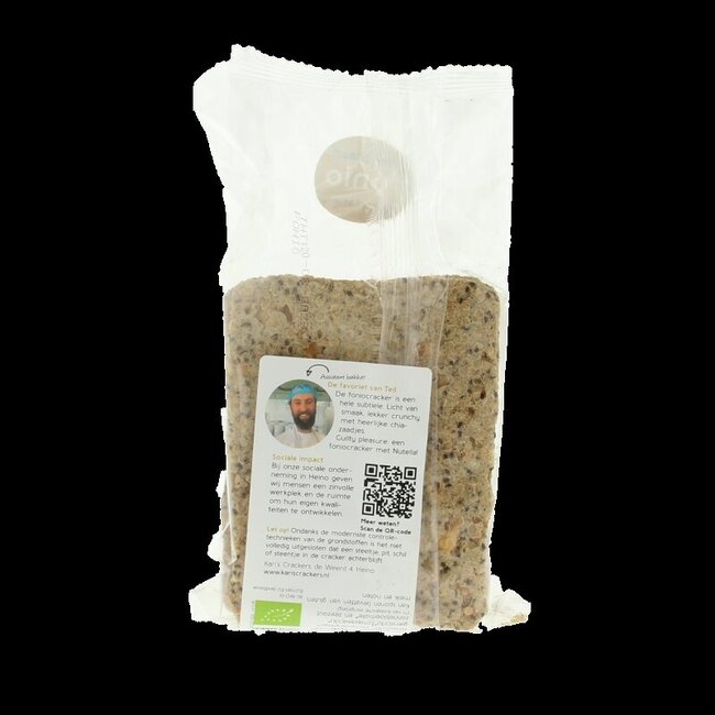 Knekkebrod fonio gierst/chia bio 195 Gram