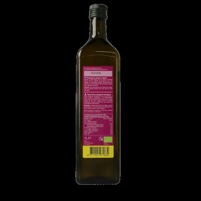 Olijfolie Spaans bio 1 Liter
