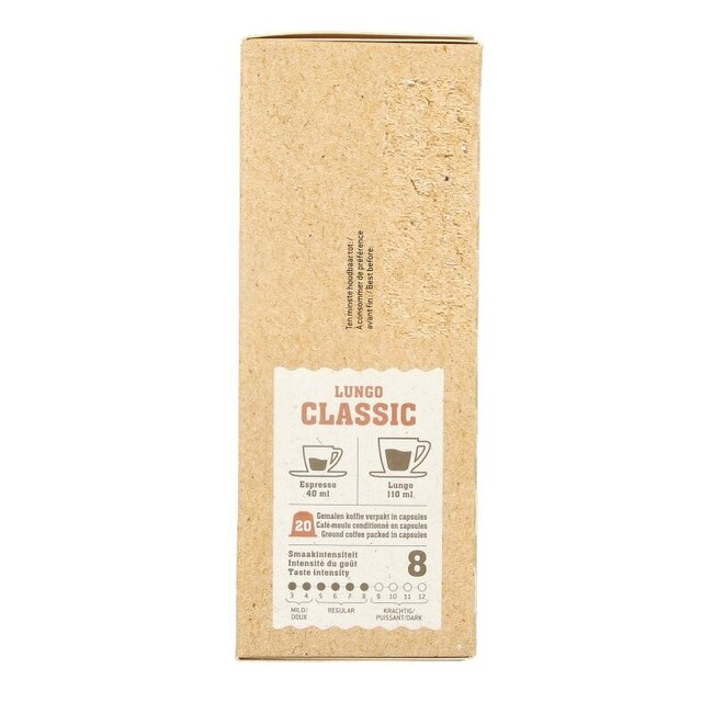 Lungo capsules bio 20 Stuks