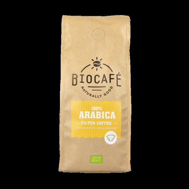 Filterkoffie 100% arabica bio 250 Gram