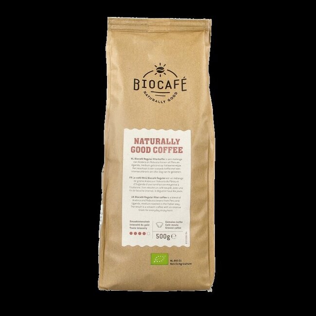 Café filtre régulier bio 500 g