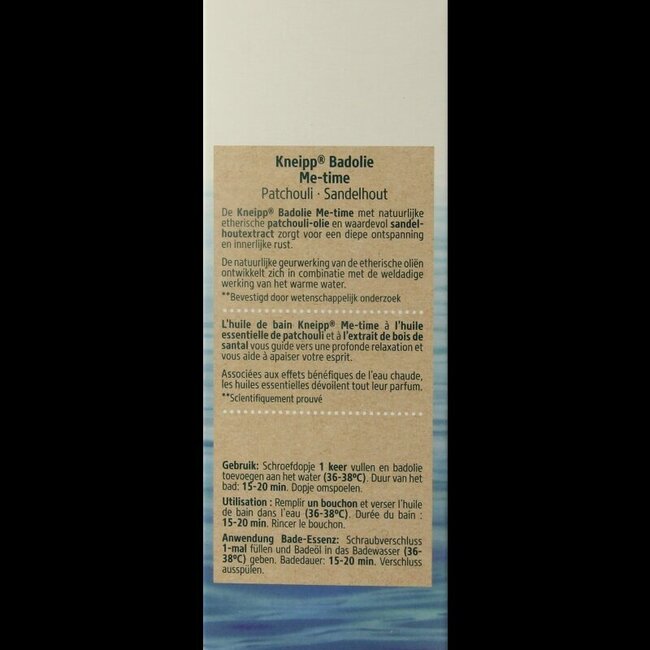 Huile de bain Me time 100 ml