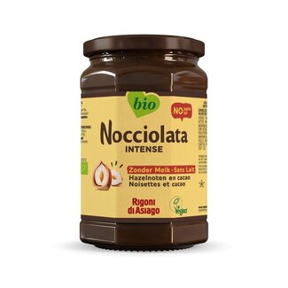 Nocciolata Hazelnootpasta zonder melk bio 650 Gram