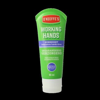 O'Keeffe's Working hands overnight 80 Milliliter