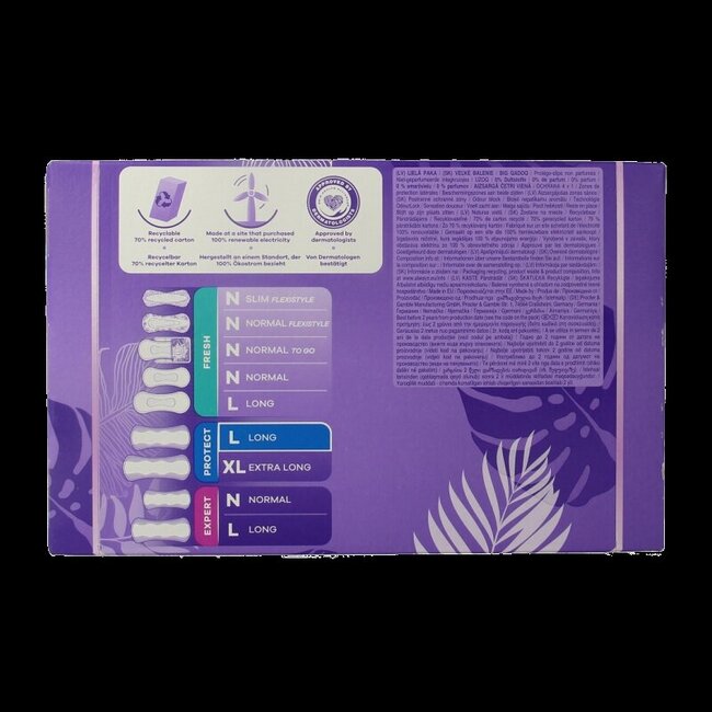 Inlegkruisjes daily protect long 50 Stuks