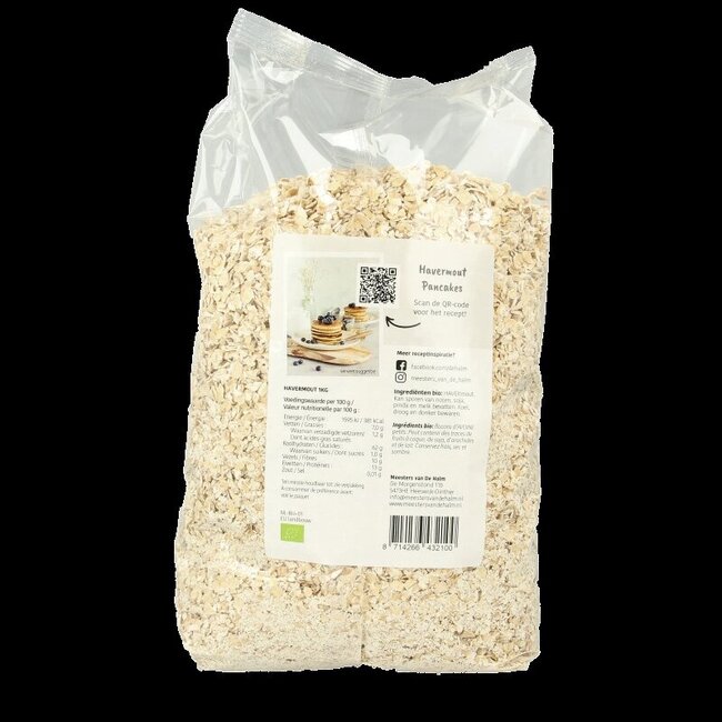Havermout bio 1 Kilogram
