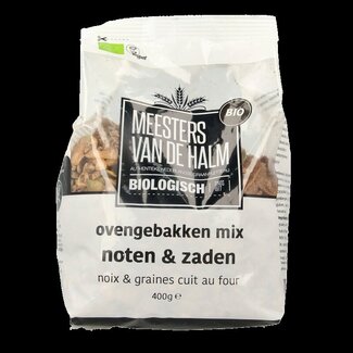 De Halm Ovengebakken noten en zaden bio 400 Gram