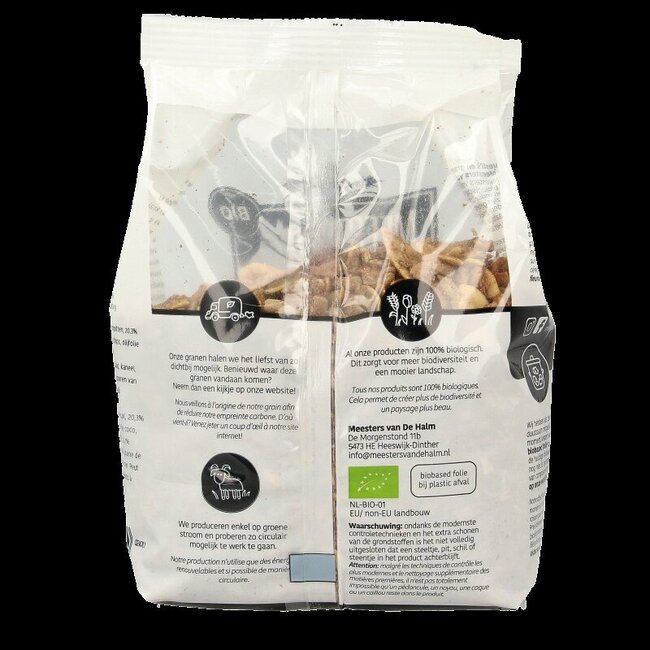 Ovengebakken noten en zaden bio 400 Gram