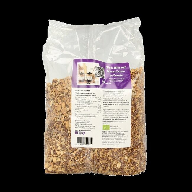 Granola suikerarm bio 1 Kilogram