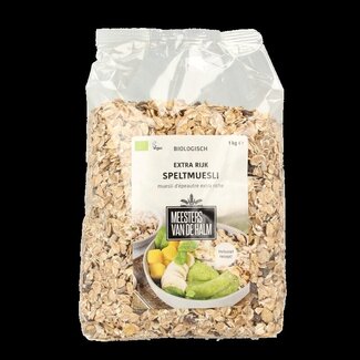 De Halm Speltmuesli extra rijk bio 1 Kilogram