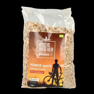 De Halm Muesli energie power sport bio 1 Kilogram