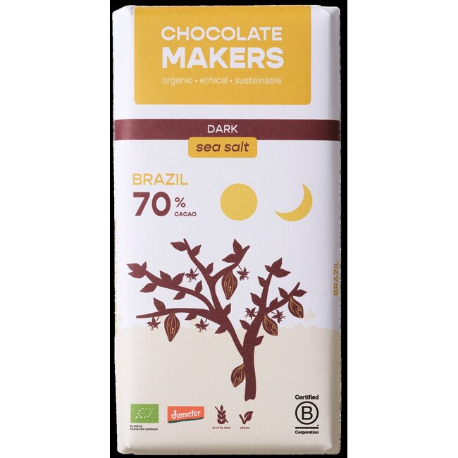 Brazil 70% puur demeter bio 80 Gram