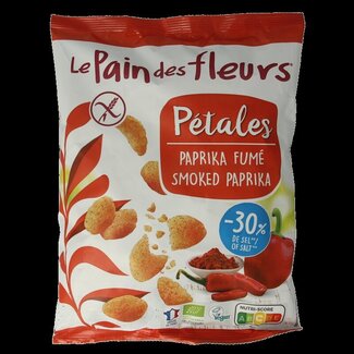 Pain Des Fleurs Chips paprika sans gluten bio 75 grammes