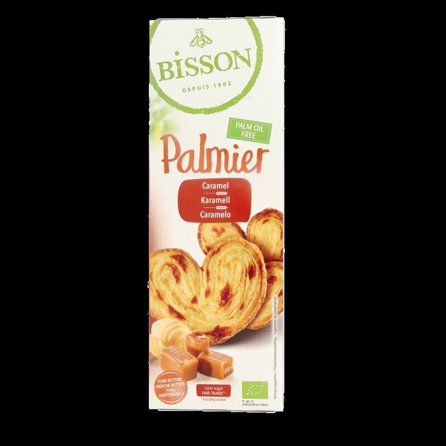 Palmiers au caramel bio 100 g