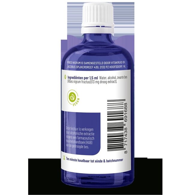 Ribes Nigrum Teinture de cassis 1:10 100 ml