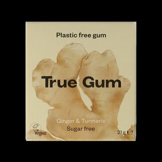 True Gum Gingembre & curcuma 21 g