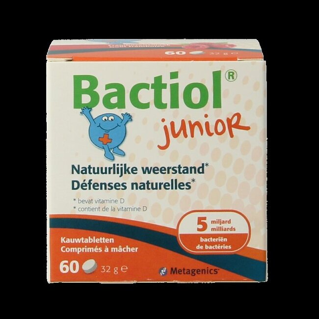 Bactiol junior chew 60 Kauwtabletten