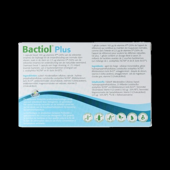 Bactiol plus 60 Gélules
