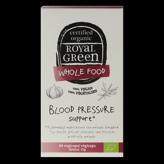 Royal Green Blood pressure support bio 60 Vegetarische capsules