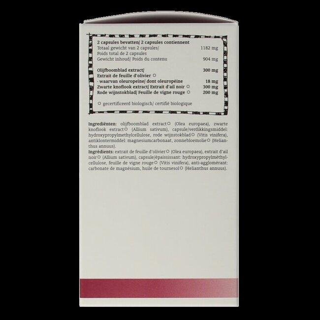 Soutien tension artérielle bio 60 gélules végétales