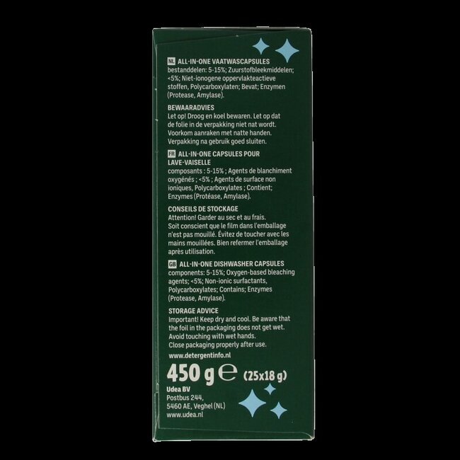 Tablettes Lave-Vaisselle 25 Pièces