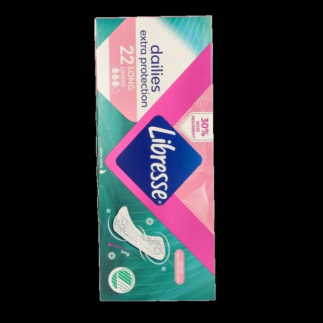 Protège-slips Extra Protection Long 22 pièces