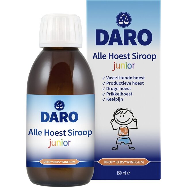 Alle hoest siroop junior 150 Milliliter