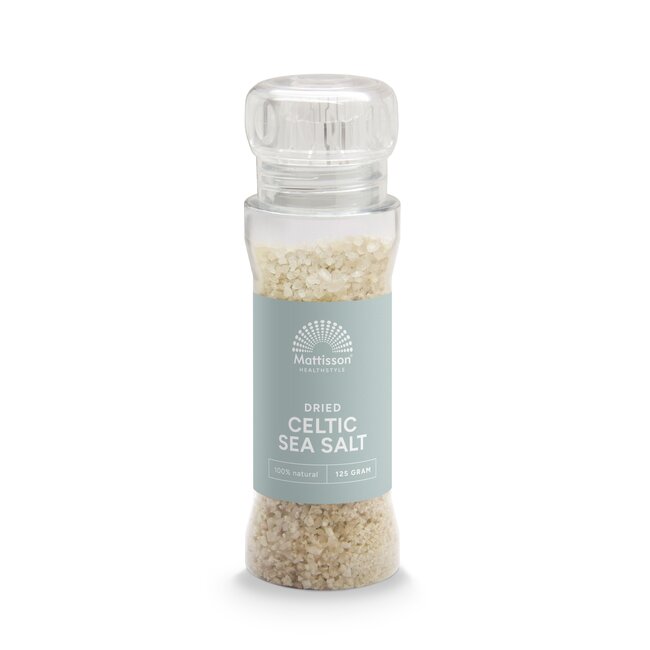 Keltisch zeezout celtic sea salt gedroogd molen 125 Gram
