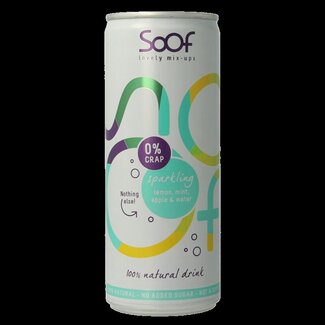 Soof Drinks Sparkling citron menthe & pomme 250 ml