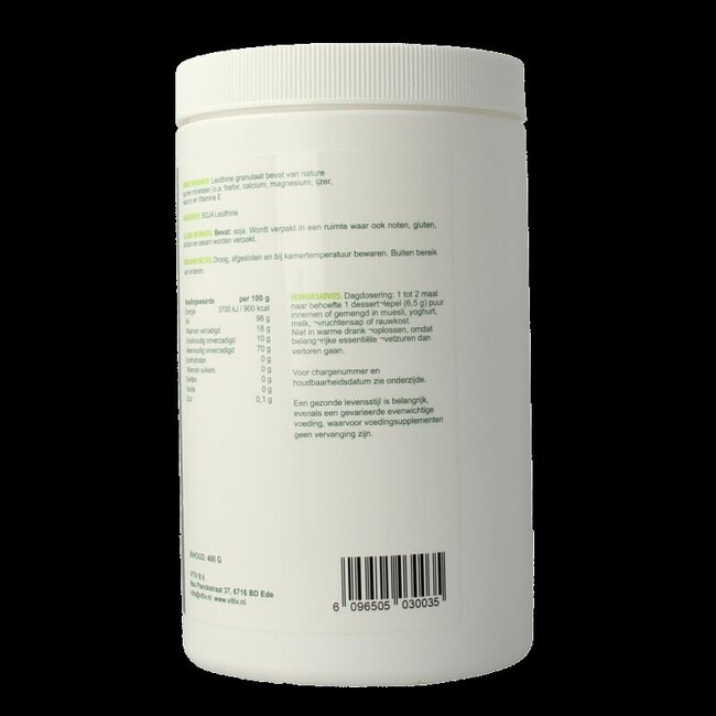 Lecithine granulaat 98% 400 Gram