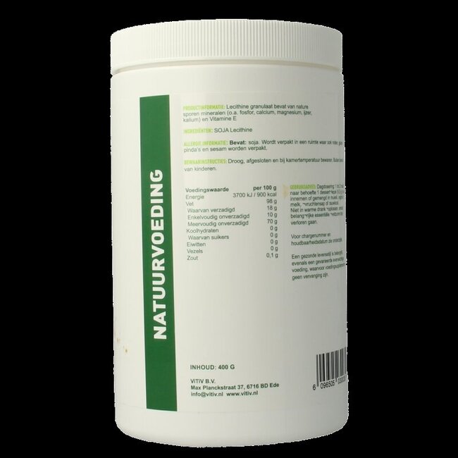 Lecithine granulaat 98% 400 Gram