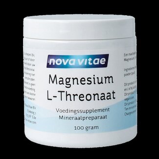 Nova Vitae Magnesium L-threonaat poeder 100 Gram